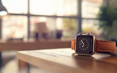 Bracelet en cuir pour Apple Watch : allier élégance et technologie